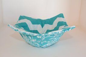 Microwave Bowl Cozies // Reversible // Set of 3 // 1 Small Bowl Cozy // 1 Medium Bowl Cozy // 1 Dinner Plate Cozy... N43
