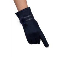 Mittens,Morecome Women Touch Screen Gloves Winter Warm Soft Wrist Gloves (Red) N15