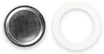BIALETTI (Bialetti) parts Mocha Express 2 cups for gasket & filter set N2