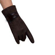 Mittens,Morecome Women Touch Screen Gloves Winter Warm Soft Wrist Gloves (Red) N18