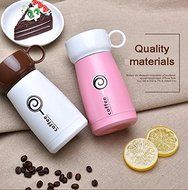 Rabbit malls,304 stainless steel office coffee cup, Inox Straight vacuum cup water bottle, 260ml portable thermos... N7