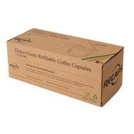 RECAPS 3 Cups/pack Refillable Dolce Gusto Coffee Capsule Refilling More Than100 Times Reusable for Nescafé Dolce... N6