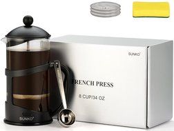 SUNKO French Press Espresso Cappuccino Coffee Maker N4