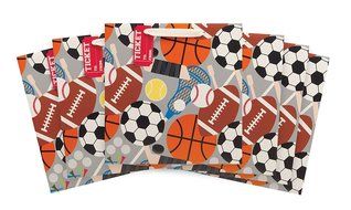 The Gift Wrap Company Gift Bags (Set of 6), All Star, Large, Multicolor