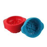 flower baking tools for cakes silicone mold lace mold chocolate bowl mold peony-shaped bowl silicone pudding soap... N7