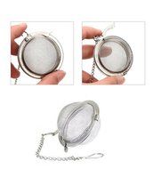 Arbor Home Premium Mini Stainless Steel Resuable Tea Strainer Ball Mesh Easy Loose Tea Leaves 2 Inches