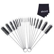 eBoot Nylon Tube Brush Set Pipe Cleaning Brushes (8.2 Inch, 20 Pieces) with Protective Cap N2