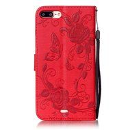 iPhone 7 Plus Case, iPhone 7 Plus Wallet Case,PHEZEN Cute Bear Don't Touch My Phone Design PU Leather Wallet Case... N129