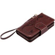 iPhone 7 Plus Case, iPhone 7 Plus Wallet Case,PHEZEN Cute Bear Don't Touch My Phone Design PU Leather Wallet Case... N136