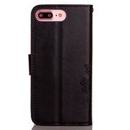iPhone 7 Plus Case, iPhone 7 Plus Wallet Case,PHEZEN Cute Bear Don't Touch My Phone Design PU Leather Wallet Case... N137