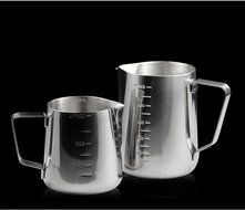 Lautechco Thicken Stainless Steel Measuring Cups Fancy Coffee Garland Tools Cup Fancy Coffee Measuring Cups with... N3