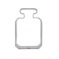 Y&XL&H 1pcs Stainless Steel Biscuit Mold Cutters Fondant Cake Decorating Tools Perfume Bottles Shape N3