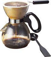 Yama Glass 18 oz Coffee/Tea Sock Pot (Sock Included)
