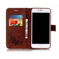 iPhone 7 Plus Case, iPhone 7 Plus Wallet Case,PHEZEN Cute Bear Don't Touch My Phone Design PU Leather Wallet Case... N155