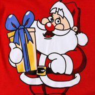 Baby Suit,Laimeng Baby Kid Outfit Clothes Christmas Santa Claus T-shirt Top+Dot Long Pants Suit (6T, Red) N3