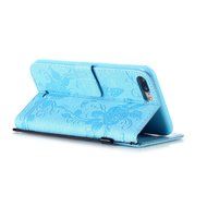 iPhone 7 Plus Case, iPhone 7 Plus Wallet Case,PHEZEN Cute Bear Don't Touch My Phone Design PU Leather Wallet Case... N158