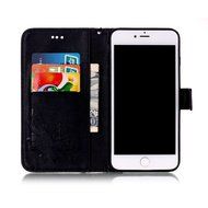 iPhone 7 Plus Case, iPhone 7 Plus Wallet Case,PHEZEN Cute Bear Don't Touch My Phone Design PU Leather Wallet Case... N161