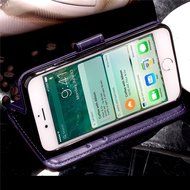 iPhone 7 Plus Case, iPhone 7 Plus Wallet Case,PHEZEN Cute Bear Don't Touch My Phone Design PU Leather Wallet Case... N163