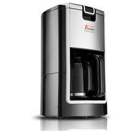 Royal- MD-236 American Fully Automatic Drip Coffee Machine Tea Machine 1.2L ( Color : Red And Black ) N3