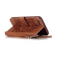 iPhone 7 Case, PHEZEN Dream Catcher Design Bling Diamond PU Leather Wallet Case [Magnetic Closure] [Credit Card... N31