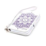 iPhone 7 Case, PHEZEN Dream Catcher Design Bling Diamond PU Leather Wallet Case [Magnetic Closure] [Credit Card... N33