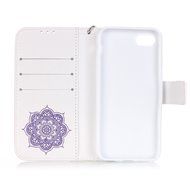 iPhone 7 Case, PHEZEN Dream Catcher Design Bling Diamond PU Leather Wallet Case [Magnetic Closure] [Credit Card... N34