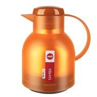 Emsa Samba Quick Press Insulated Server, 34-Ounce, Translucent Orange N4