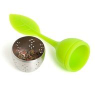 Zen-T Tea Leaf Infuser, Green Silicone, Best for Herbal N3