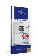 40 Paper Tea Filters Size L (20 retail packages per display tray) N3