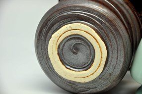 Japanese Mino Yaki ware Matcha Bowl And Tea Ceremony Set Green Tea 11 / 11 / 8.5cm (4.3 / 4.3 / 3.3inch)[7366] N2