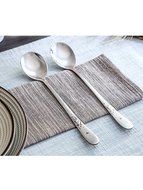 WJL Stainless Steel Espresso Paddle Spoons, Stylish design, especially for young people,couple spoon(2 set) N2