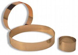 Matfer Bourgeat 371405 Mousse Ring, Silver