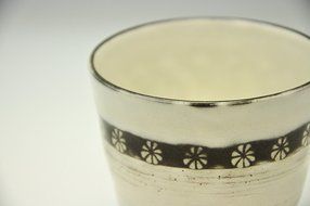 Suzuki-Touen Genuine Mino ware Mizuwari Cup 240cc 9.5 / 9.5 / 9.5cm (3.7 / 3.7 / 3.7inch)[10007] N5