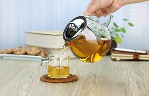 Glass Teapot with Stainless Steel Infuser and Lid,26oz/750ml Borosilicate Ultralight High Heat Resistance Teapots... N3