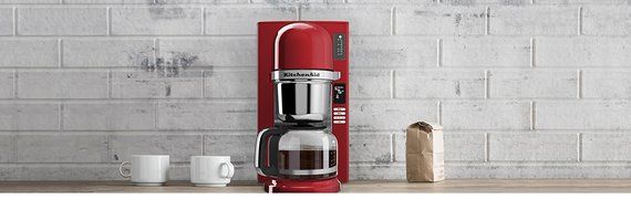 KitchenAid KCM0802CU Pour Over Coffee Brewer, Contour Silver N18