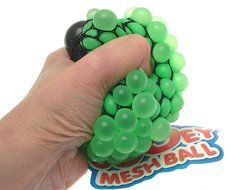Gooey Mesh Squishy Ball Assorted Colours N7