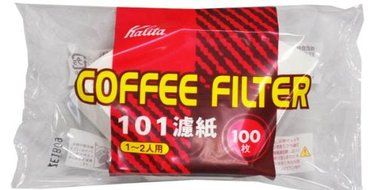 Kalita Paper Coffee Filter 101 Size White 100 sheets