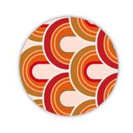 Generic Cup Coaster Mdf The One Printing Orla Kiely N10