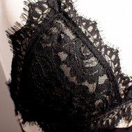 1Set Sexy Lingerie，Beautyvan Comfortable Boho Translucent Underwear Sheer Lace Frenum Strap Lingerie Bra Top (... N8
