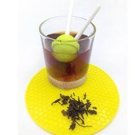 OPPOHERE Silicon Sweet Tea Infuser Candy Lollipop Loose Leaf Mug Strainer Cup Steeper N11