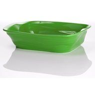 Revol 644787 Froisses Crumple Roasting Dish, Lime Green