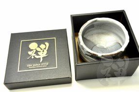 Japanese Mino Yaki ware Matcha Bowl Green Tea 11.5 / 11.5 / 8cm (4.5 / 4.5 / 3.1inch)[7348] N3
