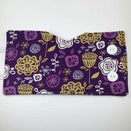 French Press Cozy Cafetiere Cover Purple Cotton Insulated Cosy Handmade Coffee Gift