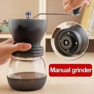 Balakie Manual Coffee Grinder - Ceramic Coffee Mill Burr Coffee Maker - Roasted Coffee Bean Grinder,Enjoying Your... N10