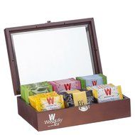 Wissotzky Tea 60 Dessert Flavored Teas in an Ebony Tea Chest - Flavors vary