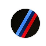 Generic Print Bmw M Cup Mat Mdf Beautify N4