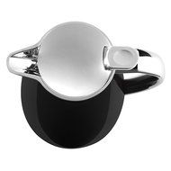 Emsa Campo Stainless Steel Thermal Carafe with Glass Liner, 34 oz, Black N3