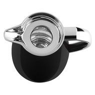 Emsa Campo Stainless Steel Thermal Carafe with Glass Liner, 34 oz, Black N4