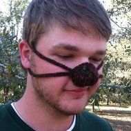 Aunt Marty's Original Nose Warmer - Brown Tweed N2
