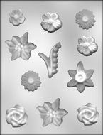 CK Products Assorted Flowers Chocolate Mold